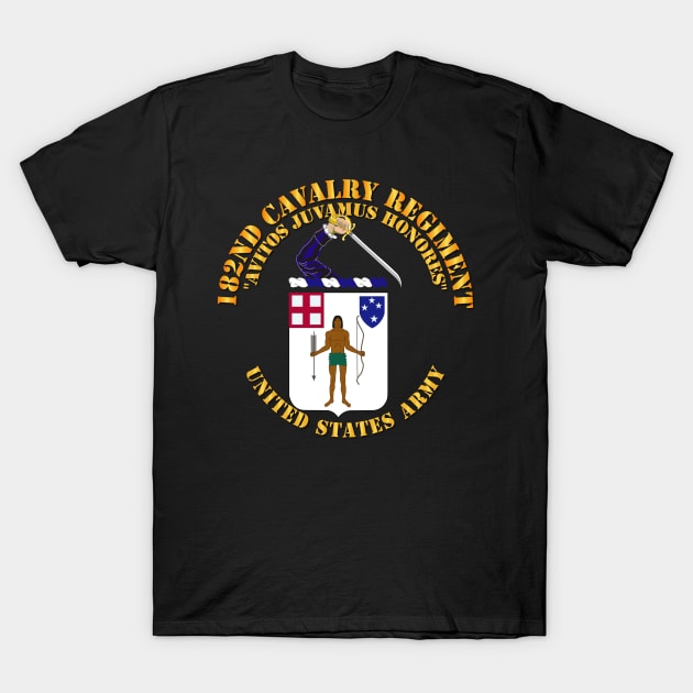 182nd Cavalry Regiment T-Shirt by twix123844